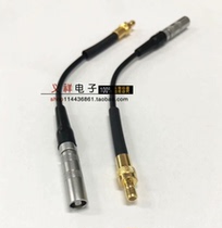 The connecting line LEMO FFA 00s female head turns to SMB male connecting to RG316