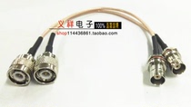 Connection wire TNC male head turn BNC female head BNC-KY external thread with hole with fixed connection RG316 wire 50 Euro