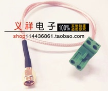 SMA male adapter wire terminal spacing 2EDGK-5 08-2P plug-in terminal block connected to RG316 line