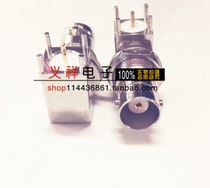 RF connector Pure copper curved foot BNC connector Q9 socket BNC four-pin socket welding plate female seat 50 ohms