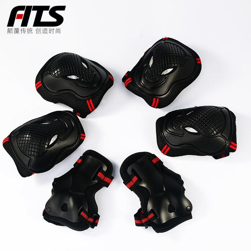 Adult Thickening protective gear Skate Skate Wheel Slide Skateboard Guard Kit Set Safety Helmet Full Adults Balanced Bike Kneecap