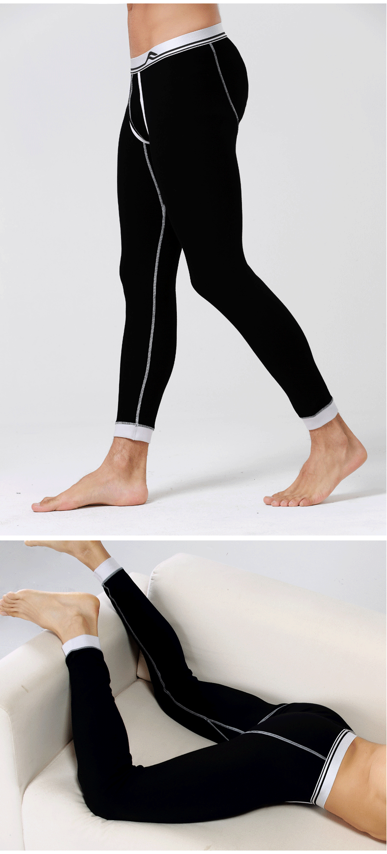 Pantalon collant jeunesse ACEFIT en coton - Ref 775067 Image 7