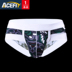 Acefit Mens Underwear U Bump Bag Mordale Breathable quần Tam Giác Mùa Hè Sexy Mens Quần soóc trắng. 