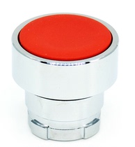 22mm ZB2-BA4C ZB2-BA4C flat button head without base bag Red