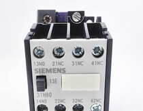 Original Siemens AC contactor one open and three closed 3TH80 13-OX 13E 110V 220V