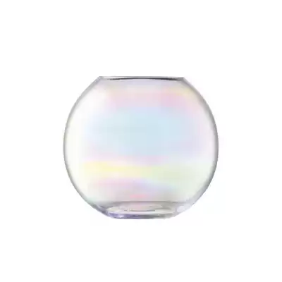 British LSA rainbow spherical vase