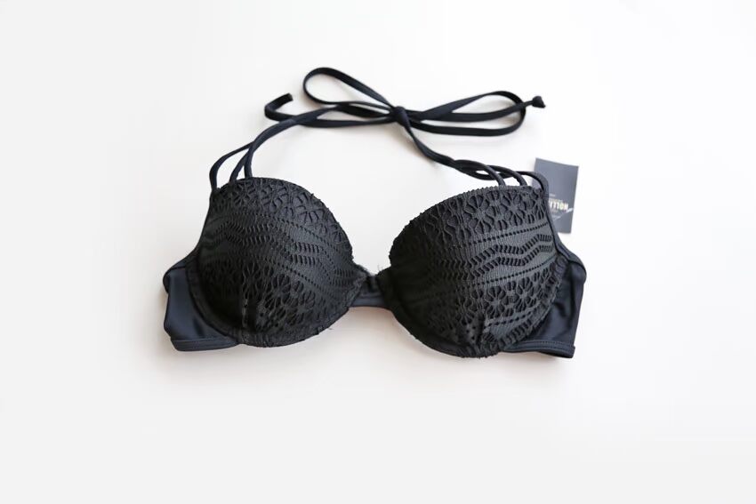 Vòng thép điều chỉnh lại khóa cổ áo dây đeo áo tắm bikini áo ngực có thể được kết hợp quan lot nu