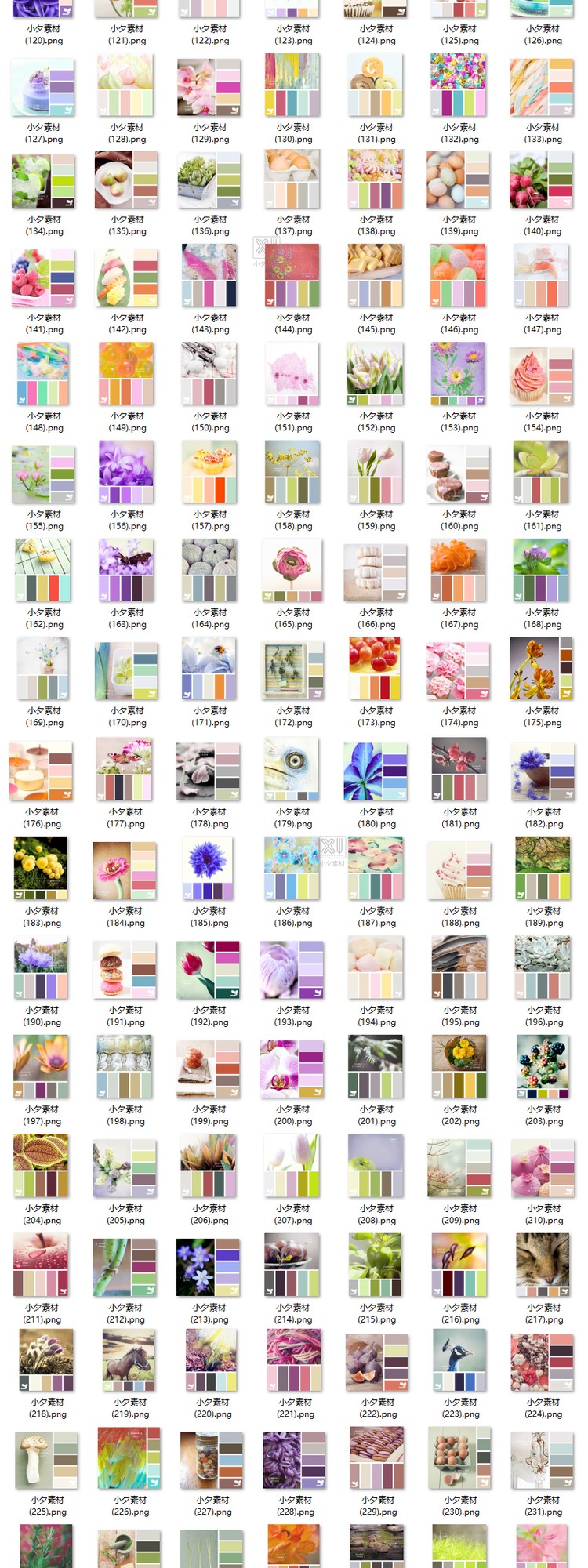 图片[14]-设计师常用色卡渐变预设用色CMYK吸色配色适用AI/PS/CDR设计素材-cg男孩