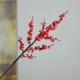 Mô phỏng Bắc Mỹ Holly Fruit Long Branch Red Berry Fortune Fruit Home Living Room Hoa sắp xếp Cửa sổ Giáng sinh Trang trí năm mới - Hoa nhân tạo / Cây / Trái cây