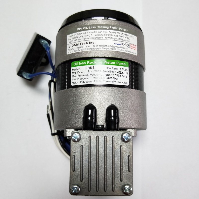 MINI OIL-Less Rocking Piston Pumps 真空泵负压泵 30RNS空气泵