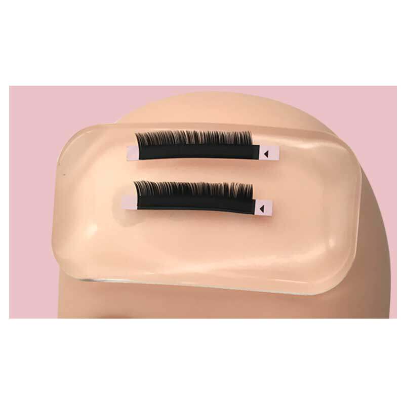 Silicone forehead sticker for grafting eyelashes