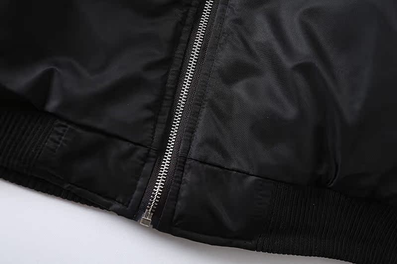 MM13 mùa thu và mùa đông mới đồng phục bóng chày nam áo khoác cotton giản dị phiên bản Hàn Quốc của xu hướng áo khoác in chữ đẹp trai áo khoác jean nam