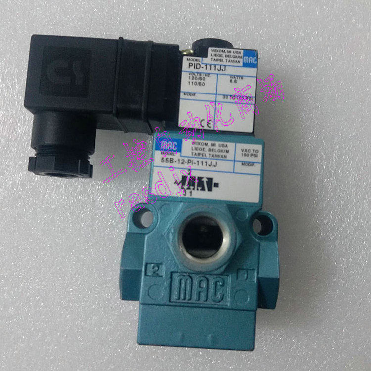 Spot MAC solenoid valve 55B-12-14-PI-PE-111JJ PED PID-591BA-501BAA