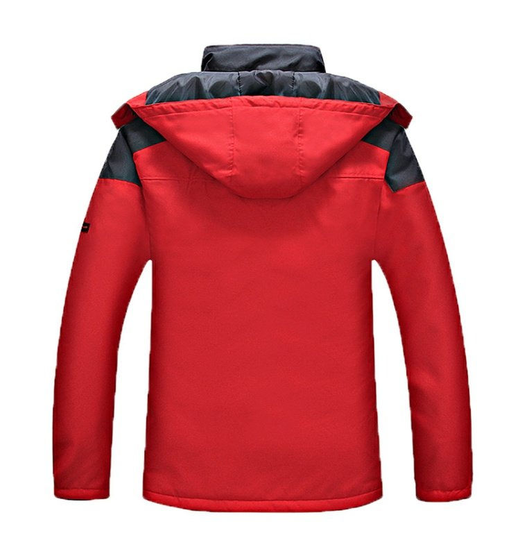 Giải phóng mặt bằng chống kích thước lớn áo cotton nam cộng với phân bón tăng quần áo cotton dày phần dài chất béo ấm áo ấm thủy triều áo khoác nam đẹp