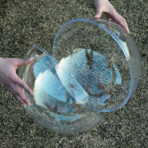 20cm25cm30cm40cm transparent plastic hollow balls can be hung as wedding scene decoration window decoration props