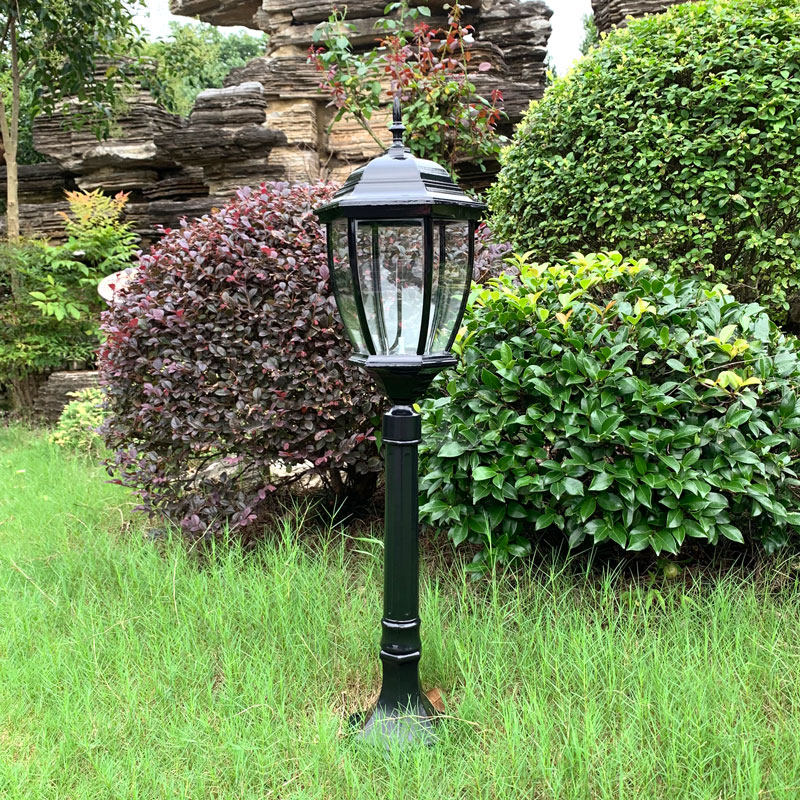 Home Aluminum Lawn Courtyard House Light District Villa Garden Grass Buried Lamp Eurostyle Streetlamp Pole Outdoor Waterproof View Light