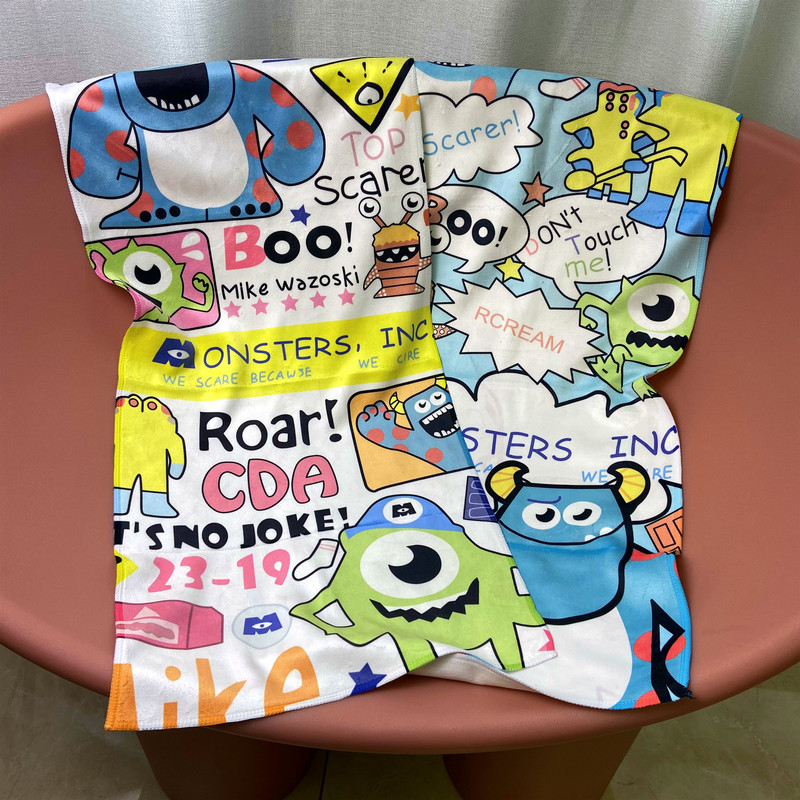 Cute Cartoon Star Towel, Large Bath Towel, Sports Collaboration Toy, Couple Gift, Trendy Brand, Swimming, Fitness