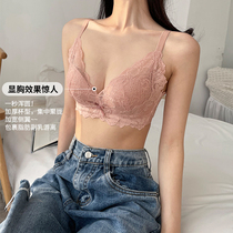 Small breasts small breasts gather without steel ring underwear women thick winter sexy bra anti-sagging bra