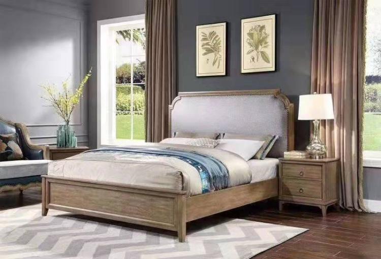 American Countryside Large Bed Twin Beds Wedding Bed 1 8 m American Bed A Mi 8 Soft Bab Cloth Art Bed Special Sale