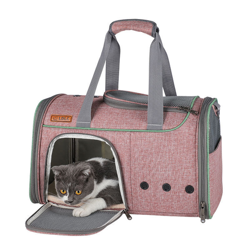 Kitty bag goes out to carry bag portable cat bag out of pocket portable large capacity Inclined Satchel Satchel Bag for Cat Bags Out of Dog Bag