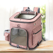 Cat Bag Out of kitty Backpack Canvas Pet Llapole Box Pet Dog With Double Shoulder Bag Pull Rod Bag Dog Bag Cat Backpack
