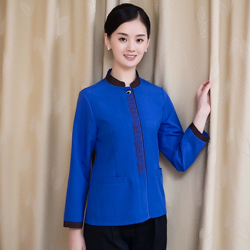 Новая чистящая рабочая одежда осень и зимние гостиничные номера уборка недвижимости