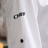 Шеф -повара рабочая одежда длинная -кухонная одежда в отеле, кухня, кухня, кухонная служба китайская и западная лапша пекари униформу осень и зима