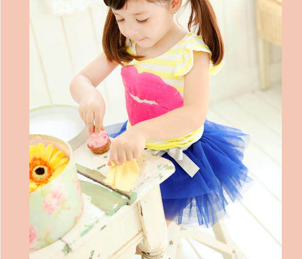 Jupe pour fille en mélange - Ref 2050081 Image 64