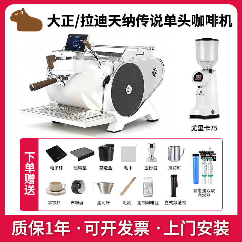 Taisho Ladetina/Laditina Legendary Coffee Machine Single-Head Commercial Semi-Automatic Coffee Machine Shop Equipment Taisho Ladetina/Laditina Legendary Coffee Machine Single-Head Commercial Semi-Automatic Coffee Machine Shop Equipment
