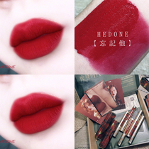 HEDONE Modern era lip glaze Li Jiaqi candle heart Red drunk dream retro harbor wind Velvet Matte