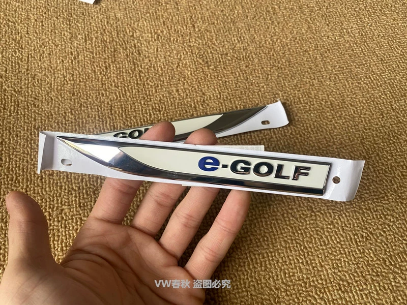 gioăng cao su cửa Thích hợp cho Golf Pure Electric Phiên bản Ele-Golf Leaf Board đánh dấu cửa trang trí bên cạnh độ cốp điện xe ô tô gat nuoc xe oto