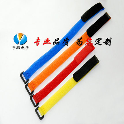 Airplane model tie buckle tie belt buckle tie belt management belt Velcro tie 20*400mm