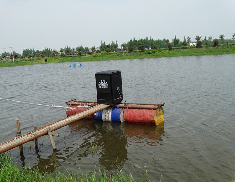 Feeding machine Fish pond Reservoir feeding machine Automatic feeding fish Automatic feeding machine Engineering plastic vibration automatic