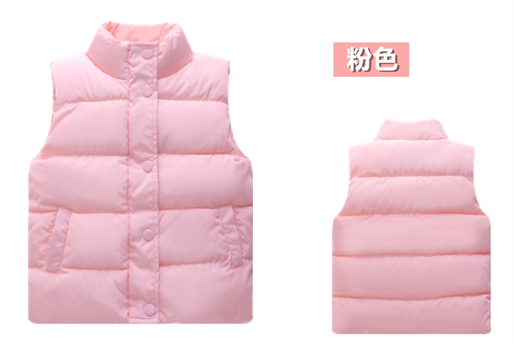 Áo cotton cho bé đứng cổ áo mùa thu và mùa đông bé trai và bé gái áo gió trẻ em