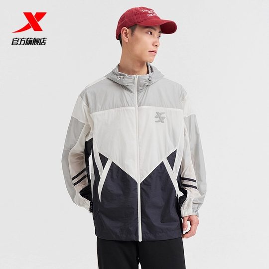 Fan Chengcheng's Same Style | Xtep Sun Protection Clothing Men's 2025 Summer New Outdoor Sports Sun Protection Clothing 976229140566