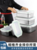 hộp cơm điện cầm tay đa năng Thép không gỉ hộp lưu trữ hình chữ nhật với nắp niêm phong chống rò rỉ hộp ăn trưa hộp lưu trữ hộp thực phẩm lớp mẫu hộp - Hộp cơm điện sưởi ấm hộp com hâm nóng lock&lock Hộp cơm điện sưởi ấm