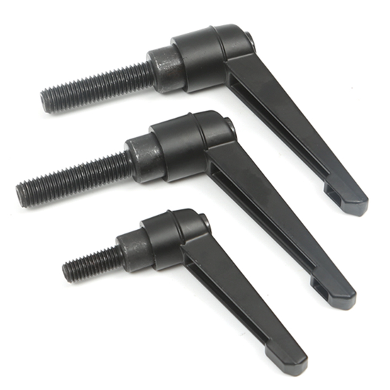 Adjustable-position tight handle 7-shaped handle L type adjustable handle screw internal and external thread M6M8M10M12