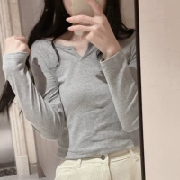 Один человек!Множественная пряжка, будь осторожен с v -neck, Kaishi Walf Short -sleeed