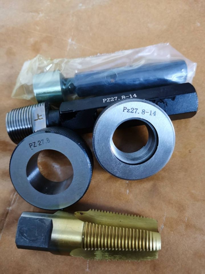 Special thread gauge for gas cylinder smooth ring gauge plug gauge PZ19 2PZ27 8 PZ39PZ56 pass stop gauge