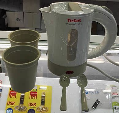 Tefal Tefo KO1201 Travel Electric Kettle 5 0 Liters 650 W Double Voltage Design