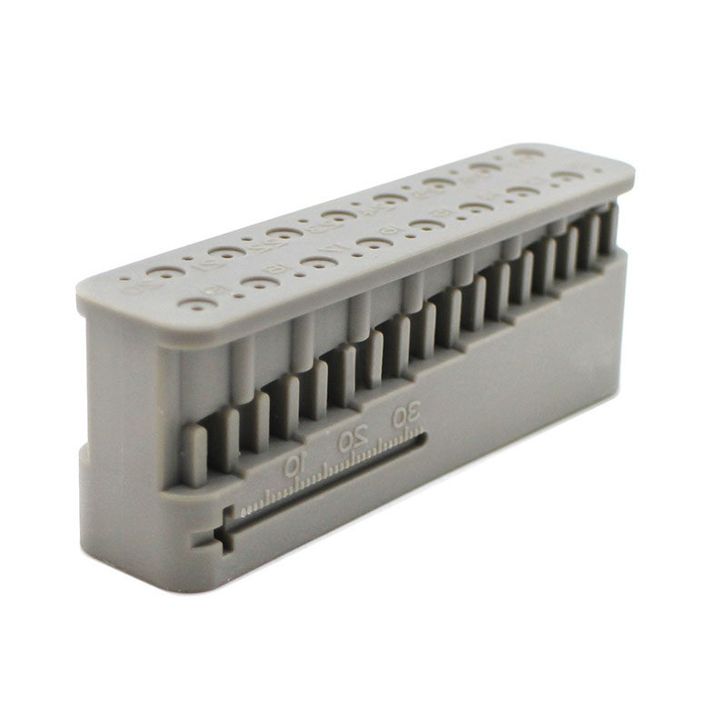 Oral Dental Material Root Canal Measuring Bench Measuring Ruler High Temperature Resistant High Pressure