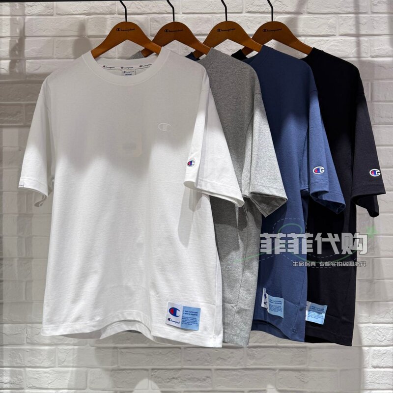 Champion Genuine 2026 Spring New Product Men's and Women's Round Neck Loose Casual T-Shirt U6Asssu002