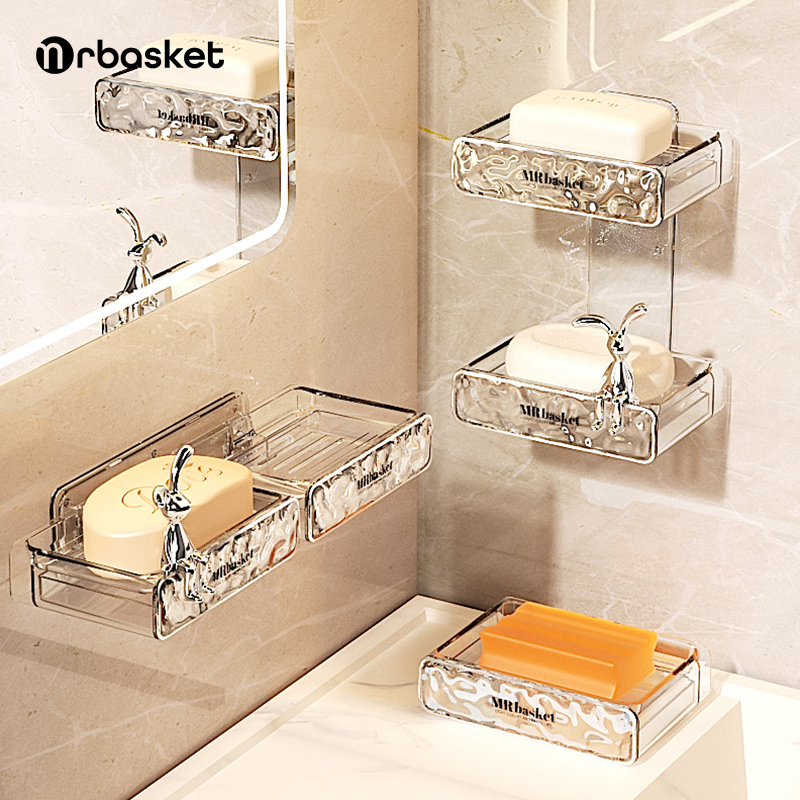 Soap holder, double-layer drying rack, Germany