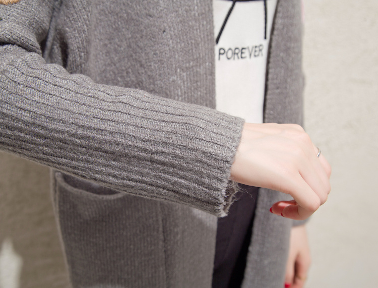 Áo len cardigan phụ nữ áo khoác 2018 mùa xuân và mùa thu mới của Hàn Quốc phiên bản của hoang dã lỏng thêu hoa đèn lồng tay áo sinh viên áo sơ mi áo khoác len nữ ngắn