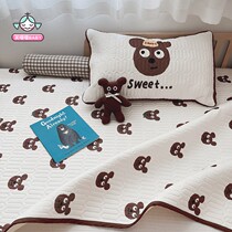 ins Nordic cute baby pillowcase cartoon children single latex pillowcase newborn cool Ice Silk Pillowcase