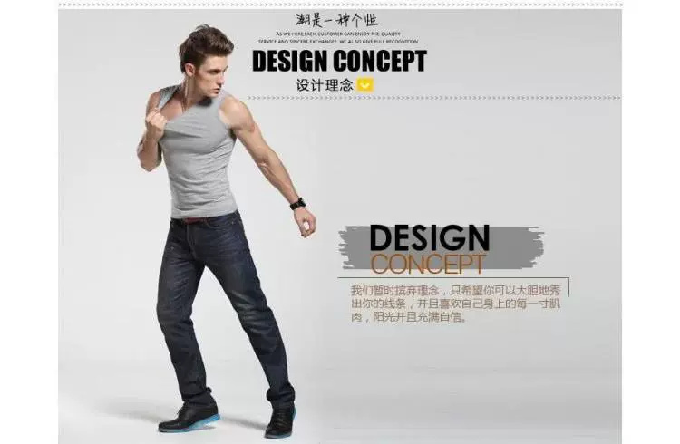 Áo vest nam cổ chữ V rộng cổ Hàn Quốc cotton nam không tay vest gà cổ áo cotton thể thao đáy mùa hè áo lông cừu