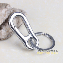 New new wave Metal key buckle minimalist car key chain Advertising promotional pin 3320A