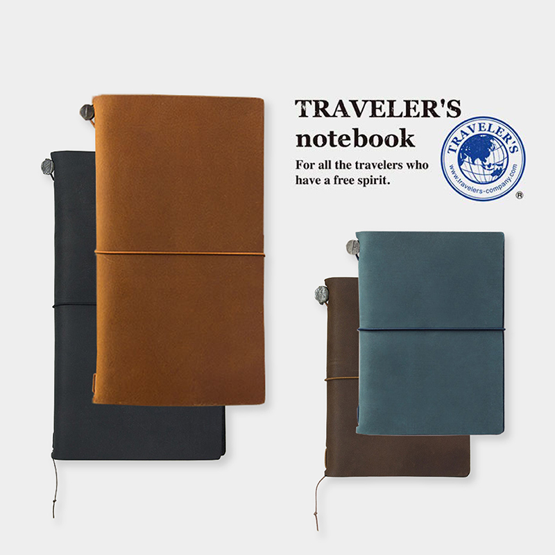 【Moying】Tn Traveler's Passport-Style Leather Diary Traveler's Notebook