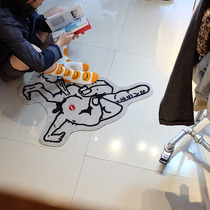 Stagents original limited color dyed carpet doormat retro element evil fun floor mat Gladhand