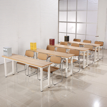 Conference table is simple modern office training table long - strip staff computer tables and chairs combined household student desk